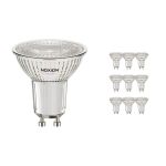 Multipack 10x Noxion LED Spot GU10 PAR16 4W 345lm 36D - 840 Cool White | Dimmable - Replaces 50W